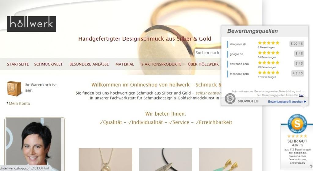 Bewertungen von höllwerk - Schmuck & Design