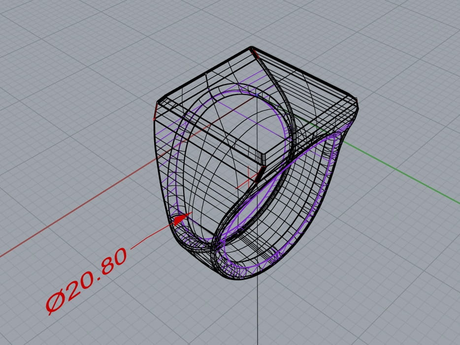 CAD Schmuckdesign mit Motiv Totentanz nach Hans Holbein der Jüngere