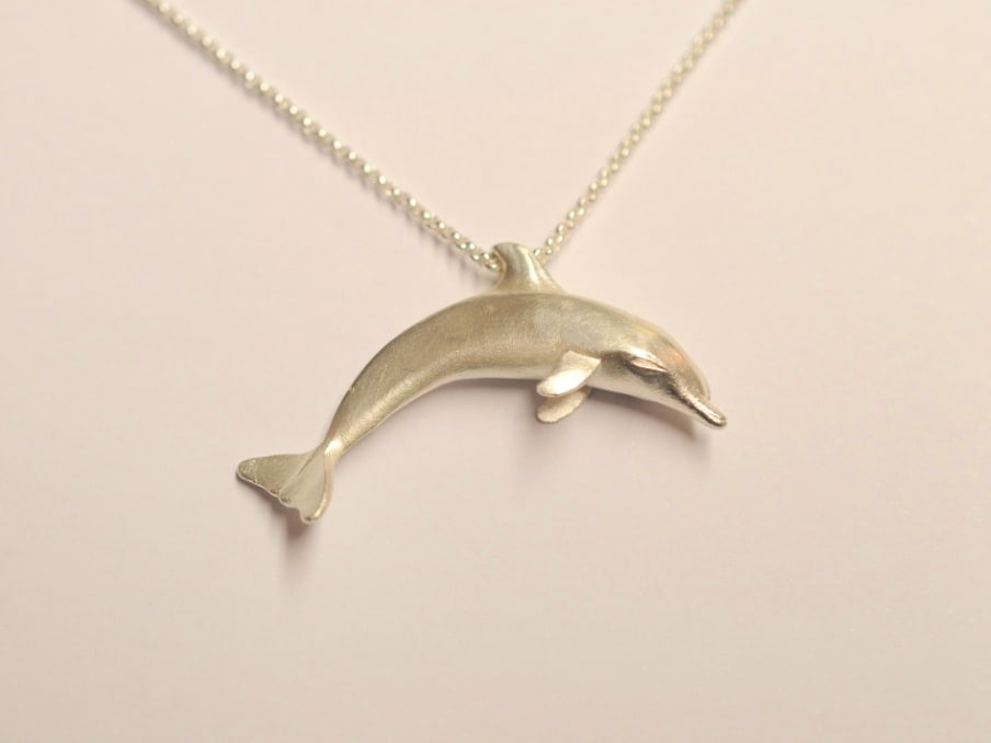 Delfin Anhänger aus Silber