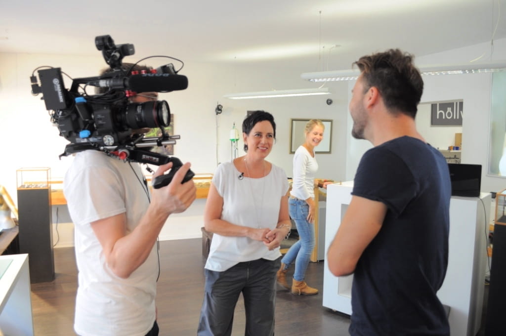 TV Drehtag im höllwerk Atelier