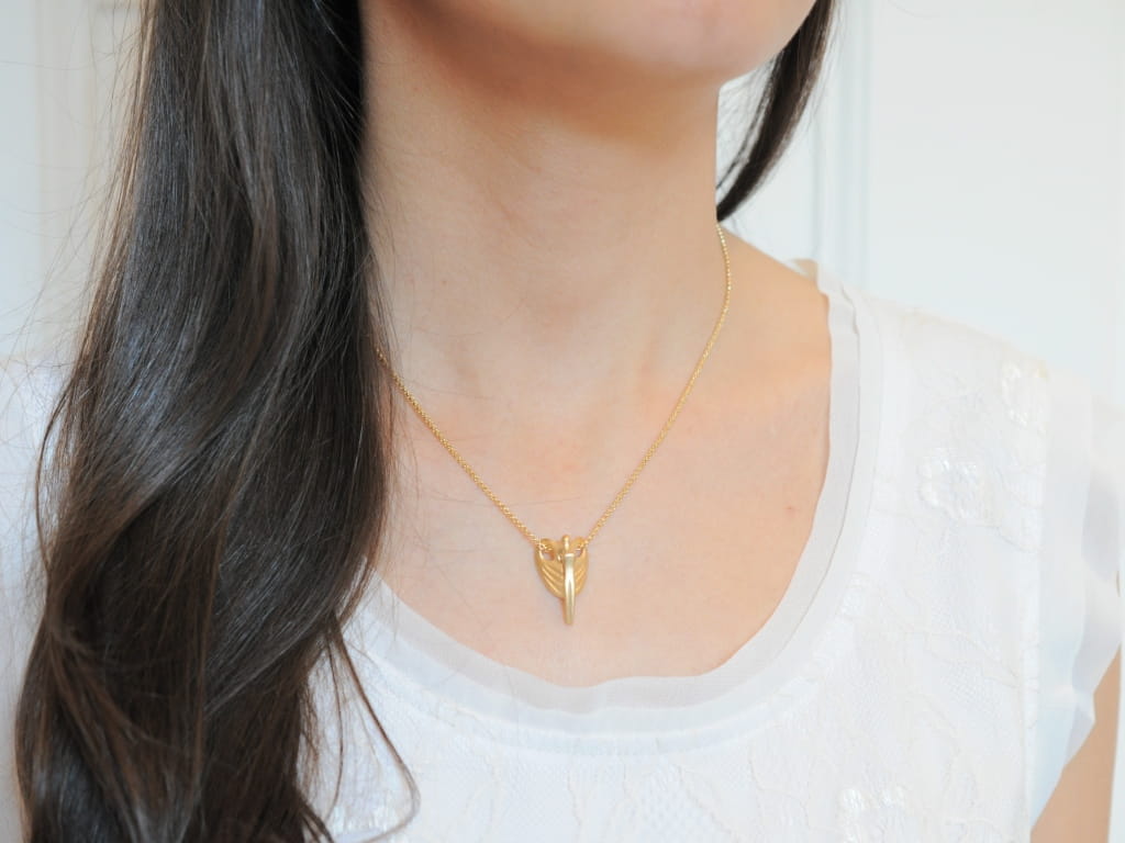 Schutzengel Anhänger - 999 fair trade Silber