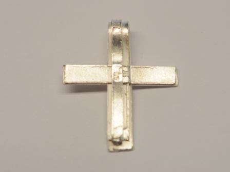 Kreuzanhänger aus 925 Silber