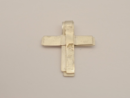 Kreuzanhänger aus 925 Silber