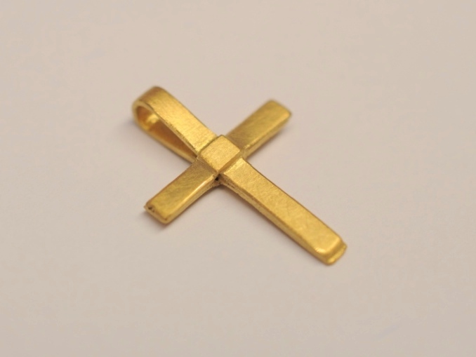Kleines Kreuz aus 900er Gold
