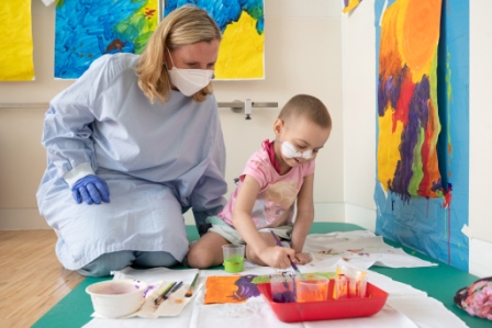 Foto aus unserem Förderprojekt - Fit für die Schule - Stiftung COURAGE