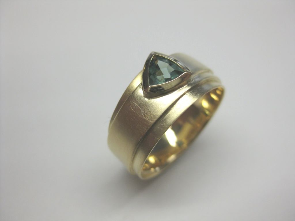 Ring Gelbgold mit Turmalin