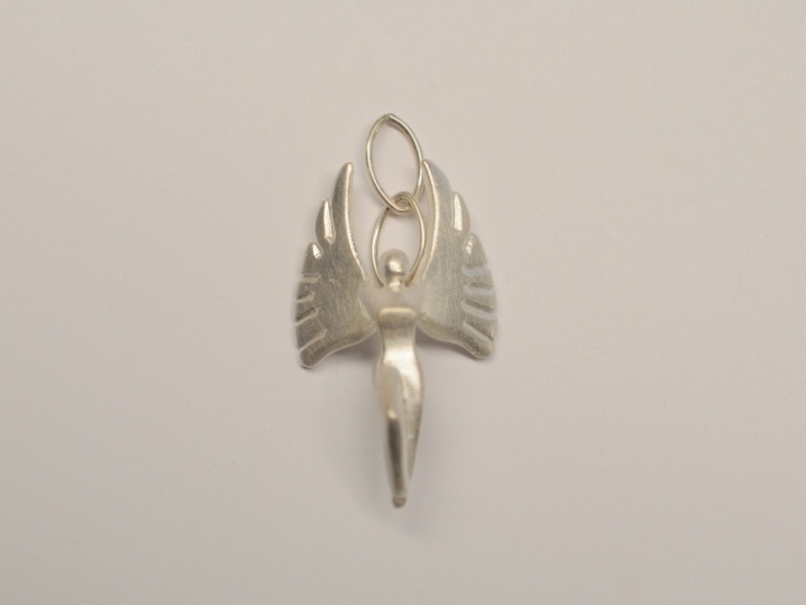 Schutzengel Anhänger - 925 Sterling Silber