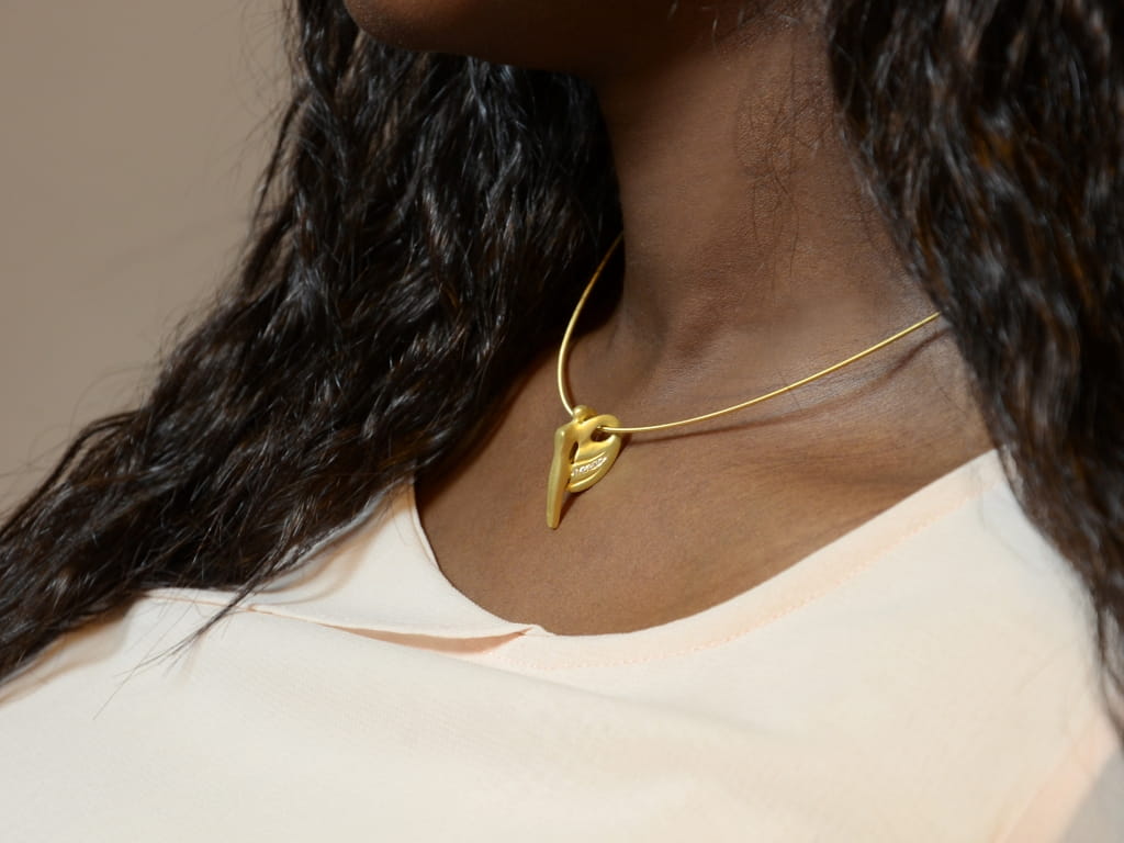 Schutzengel Anhänger Ed.2009 | 750 Gelbgold mit Brillanten