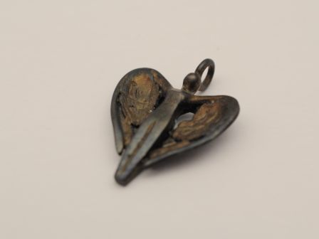 Schutzengel - Bronze geschwärzt