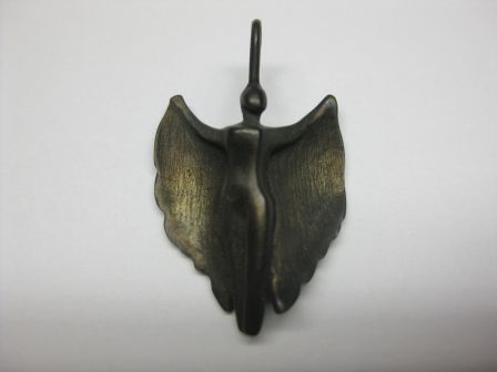 Schutzengel - Bronze geschwärzt