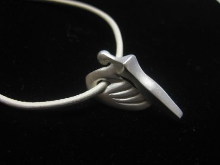 Schutzengel Anhänger - 999 fair trade Silber