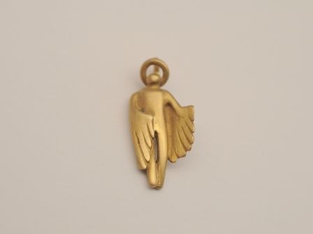 Schutzengel Anhänger - Bronze
