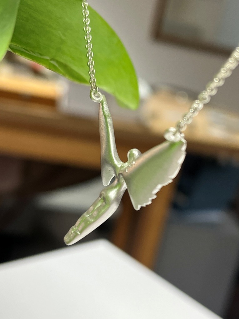 Silber Schutzengel mit Kette Edition 2022