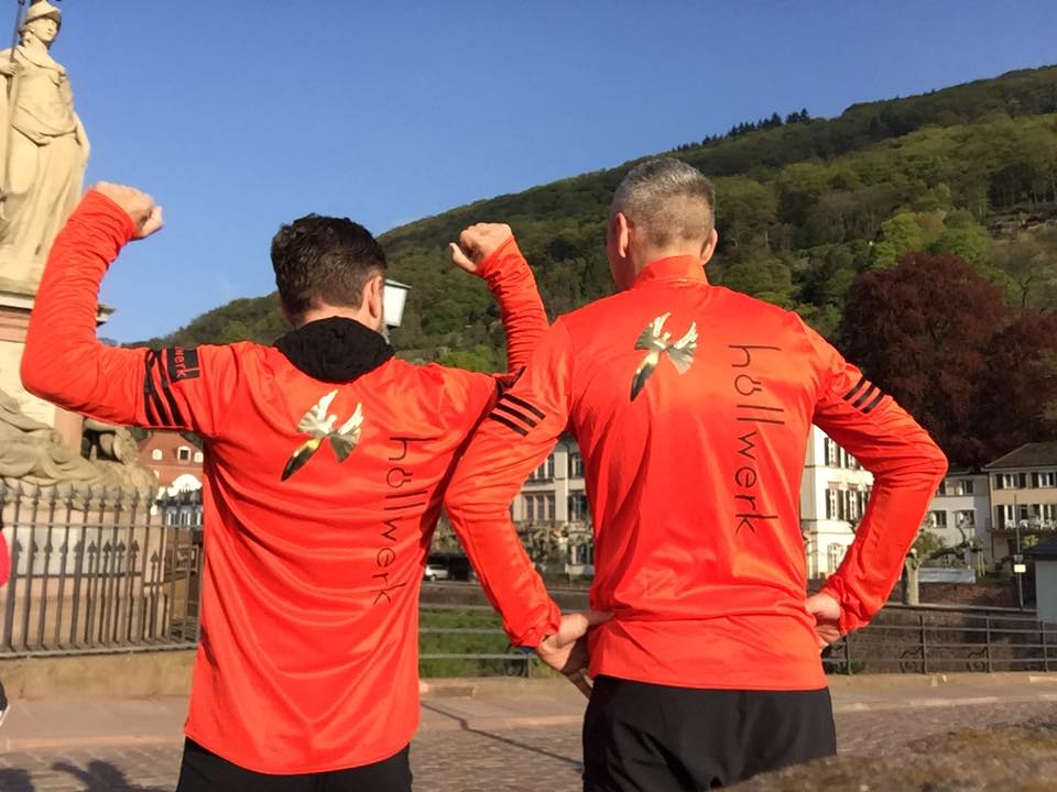 Team höllwerk beim Heidelberger Halbmarathon 2016