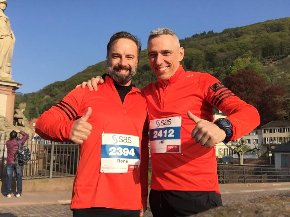 Team höllwerk beim Heidelberger Halbmarathon 2016