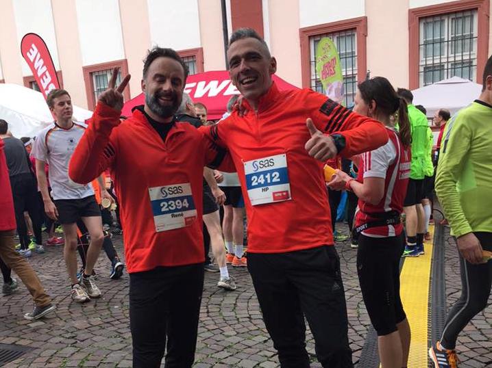 Team höllwerk beim Heidelberger Halbmarathon 2016