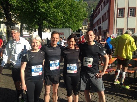 Team höllwerk - SAS Halbmarathon Heidelberg 2017