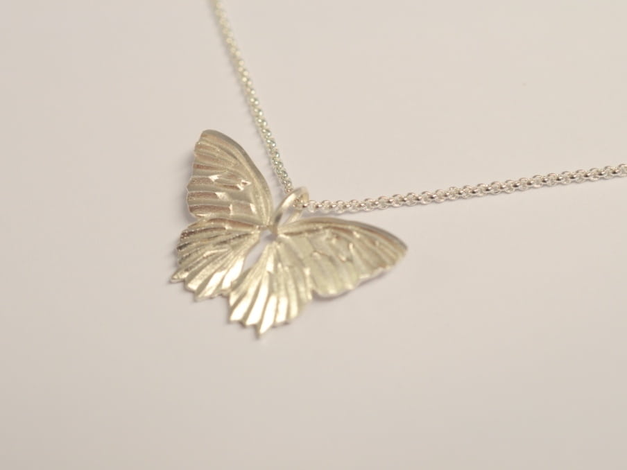 Schmetterling Anhänger aus 925 Silber