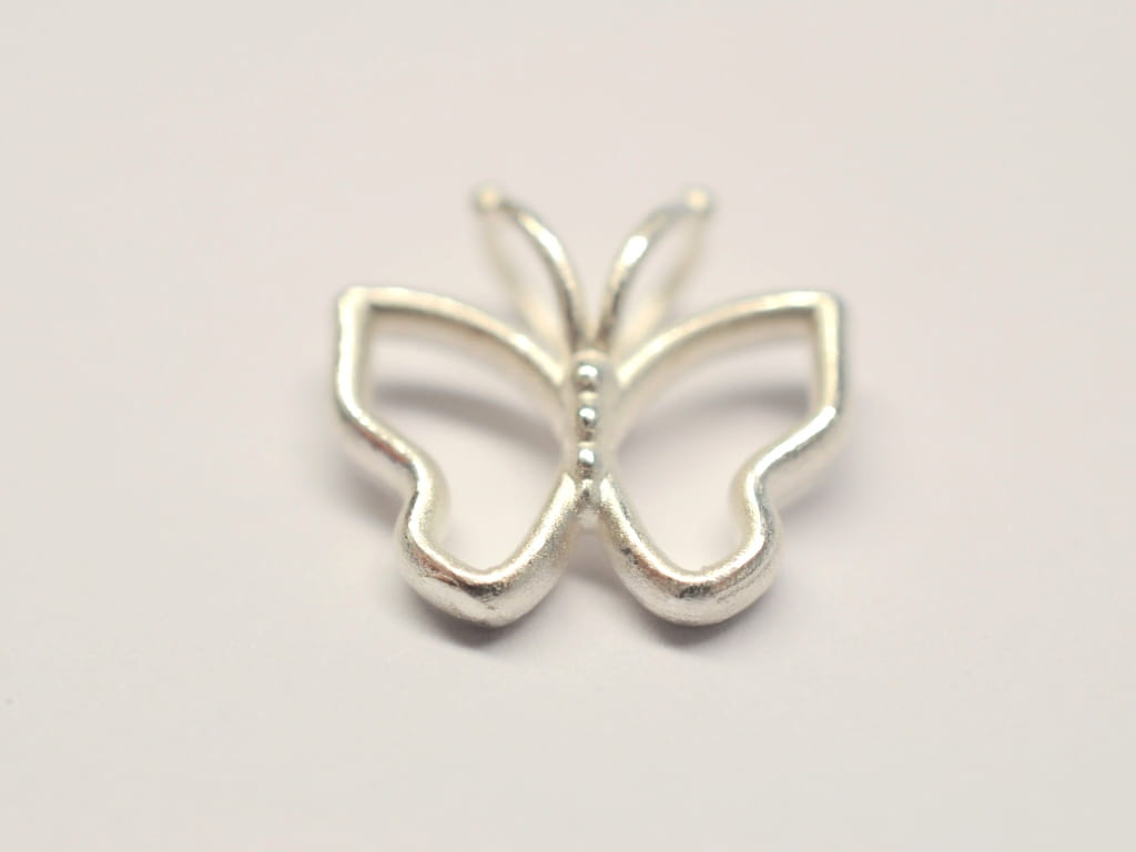 Schmetterling Kettenanhänger aus Silber
