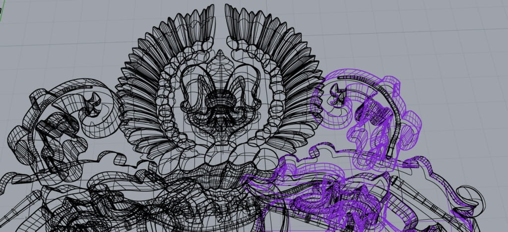 Wappenring | CAD Schmuckdesign von höllwerk Studie 1